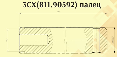 Пальцы JCB 3CX